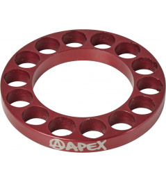 Headset spacer Apex 5mm red