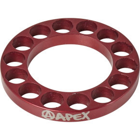 Headset spacer Apex 5mm red