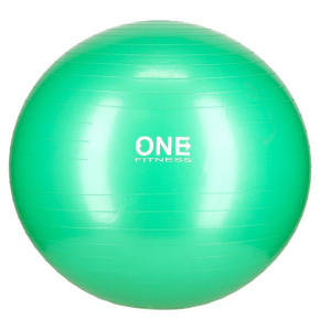 Gymnastics ball ONE Fitness Gym Ball 10 green, 65 cm