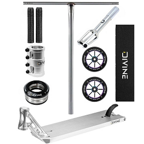 Freestyle Scooter Custom Divine Street 6" Silver