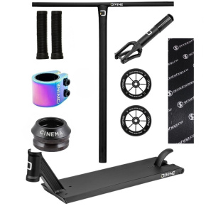 Freestyle Scooter Custom Divine Street 6" 560 mm Black