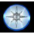 SKYLIGHTER Aerobie Flying Plate blue