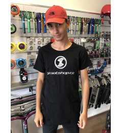 T-shirt Scootshop.cz Longfit black