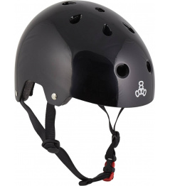 Helmet Triple Eight Brainsaver L-XL Black Glossy