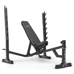 Weight bench under the large dumbbell MARBO MS-L106 2.