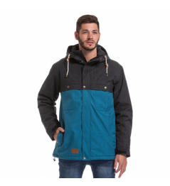 Bunda Meatfly Dandy A antracit heather/blue heather 2018/19 vell.L