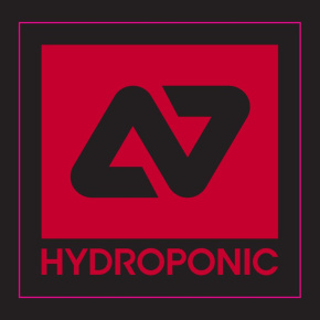 Hydroponic Logo Sticker (Red)