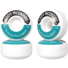 Killer Cody Mcentire 99A Pro Skateboard Wheels 4-Pack (51mm|Cody Motto) Killer Cody Mcentire 99A Pro Skateboard Wheels 4-Pack (51mm|Cody Motto)