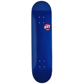 RAD Blank Logo Skate Board (8"|Navy)