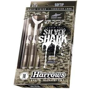 Harrows Darts Harrows Silver Shark soft 18g Silver Shark soft 18g