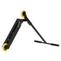 UrbanArtt Bone Complete Scooter - Black/Yellow 6" x 23"