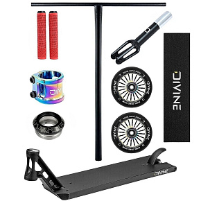 Freestyle Scooter Custom Divine Street 6" 580 mm Forget Black