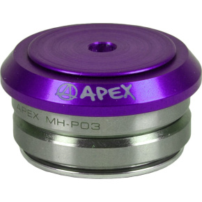 Apex Integrated Headset for Freestyle Scooter (Purple)