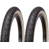 Mafia Lagos Crawler 20" BMX tyres (2.4"|Black/Whitewall)