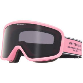 Whitespace Dual Tone Ski Goggles (Pink Icing/Strawberry/Smoke Lens)