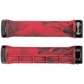 Salt Plus Locked Grips (Red/Black Marble)