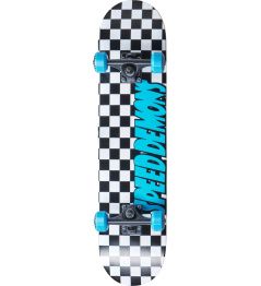 Speed Demons Checkers Skateboard Set (7.75"|Black/Blue)