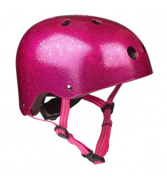 Micro Pink Glitter S Helmet (48-52cm)