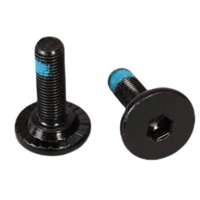 Salt M8x1.0P BMX Crankarm Spindle Bolt (Black)