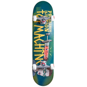 Toy Machine Programming Injection Skateboard Complete (8"|Green) Toy Machine Programming Injection Skateboard Complete (8"|Green)