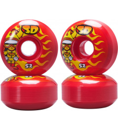 Speed Demons Characters Skate Wheels 4-Pack (52mm|Hot Shot)