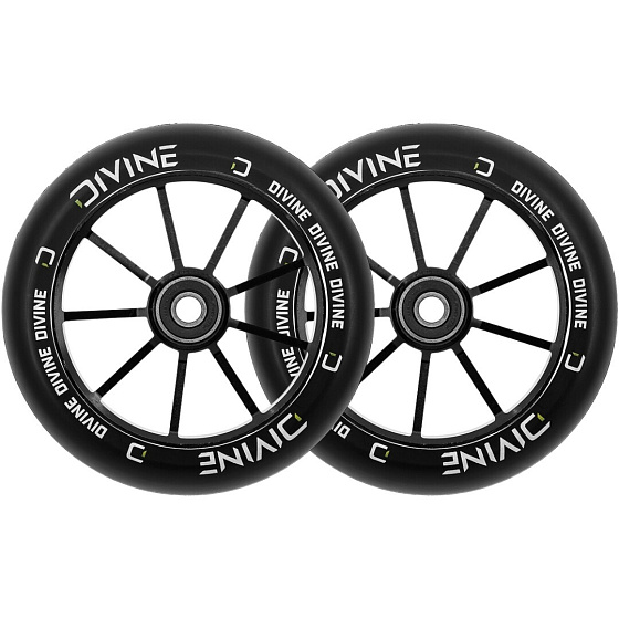 Packaging 1+1 Divine Wheels 120 mm black 2pcs