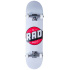 RAD Logo Progressive Complete Skateboard (8"|White)