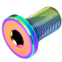 TLC Primo/Haro BMX Crank Spindle Bolt (Rainbow)