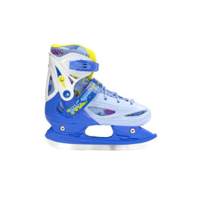 NH 1105 AND BLUE CHILDREN'S ICE SKATES NILS EXTREME