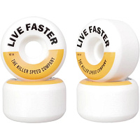 Killer Team 101A Wide Wheels for Skateboard 4-Set (54mm|Motto)