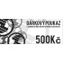 Gift voucher worth 500 CZK