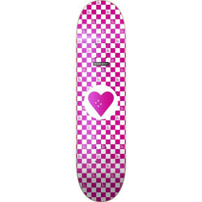 Heart Supply Round Logo Skate Board (7.75"|Checks) Heart Supply Round Logo Skate Board (7.75"|Checks)