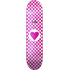Heart Supply Round Logo Skate Board (7.75"|Checks)