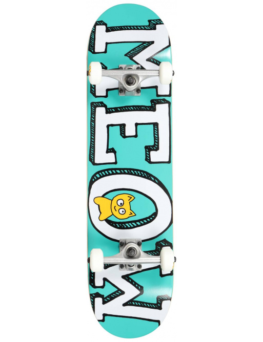 Meow Logo Skateboard Set (8 "| Blue)