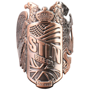 Stolen Badge (10 Year Crest Rose Gold|Glass)