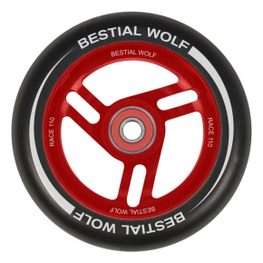 Bestial Wolf Race 110 mm wheel black-red