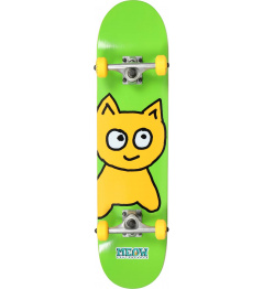 Meow Big Cat Skateboard Set (7.5 "| Green)