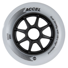 Powerslide Accel wheels (8pcs), 85A, 110