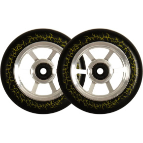 North Ryan Ruegg Signature Wheels 110x30mm Silver/Black 2Pcs