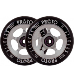 Wheels Proto Slider 110mm Black On Raw 2pcs
