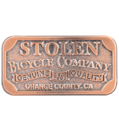 Stolen Badge (Small Crest Rose Gold|Flat)