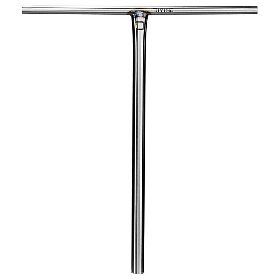 Divine T-bar handlebars oversized 580x580 mm silver