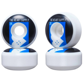 Heart Supply Even Skate Wheels 4-Pack (54mm|Blue)