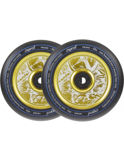 North Vacant Pro Scooter Wheels 2-Pack (110mm | Gold)