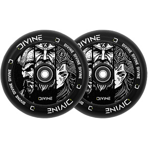 Packaging 1+1 Divine 120 mm Hollowcore Wheels 2pcs