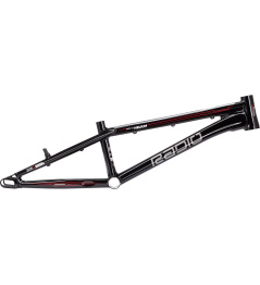 Radio Helium 20" 2020 Aluminum BMX Race Frame (For XL|Black/Red)