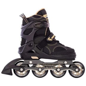 Supreme Venice Inline Skates for Kids (Black/Gold|31-34)
