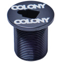 Colony BMX Fork Top Cap Bolt (Black|M24)