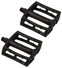 Stolen Throttle 9/16" Loose Ball Aluminum BMX Pedals (Black)