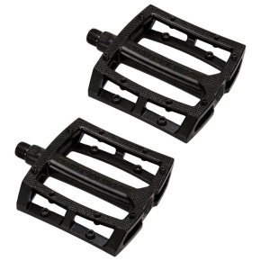 Stolen Throttle 9/16" Loose Ball Aluminum BMX Pedals (Black)